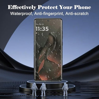 Motorola Edge 2025 Privacy Screen Protector, [Case Friendly] [Anti-Spy] Flexible TPU Film for Moto Edge 2025 5G (6.7"), Full Adhesive, Anti-Scratch, Touch Sensitive - size: for Motorola Edge 2025