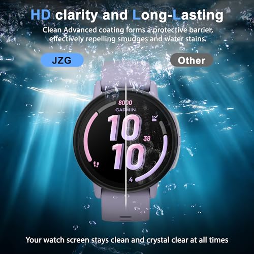6 Pack Screen Protector for Garmin Bounce 2,Tempered glass | High clarity, responsive touch, anti-shatter tempered glass, bubble-free install and scratch protection for daily wear. - size: For Garmin Bounce 2 43mm 1.69 Inch
