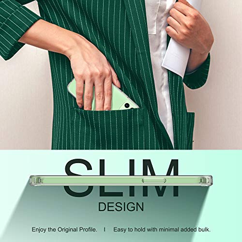 ULAK Clear Case for iPhone 12/iPhone 12 Pro 6.1inch, Crystal Clear | Hybrid Protective Slim Transparent Anti-Scratch Shock Absorption TPU Bumper Clear Phone Case for iPhone 12/12 Pro - color: Transparent