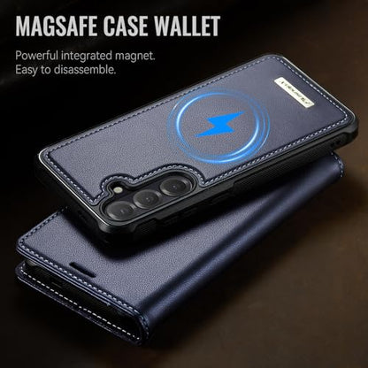 for Samsung Galaxy S26 Plus 2in1 Detachable Wallet Case, Deep Blue - color: (Detachable 2 in 1)-Deep Blue, size: Galaxy S26 Plus