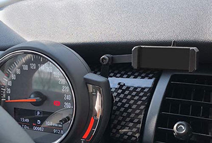 iJDMTOY Behind Tachometer Phone Holder for MINI Cooper Gen2 R55/R56/R60/R61