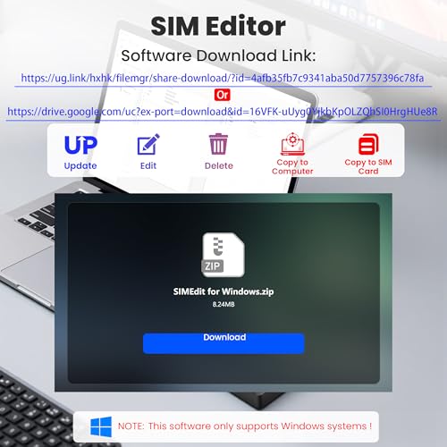 SIM Card Adapter for Computer - 7 in 1 CAC Smart Card Reader Military, MS Pro Duo/SD/TF/M2/ID/IC/PIV/SIM Card Reader, Memory Stick Pro Duo Adapter SIM Card Reader for Computer,PC,Windows,Linux,MacOS
