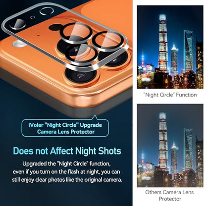 ivoler Camera Lens Protector for iPhone 17 Pro 6.3'', 4-Pack - size: iPhone 17 Pro 6.3''