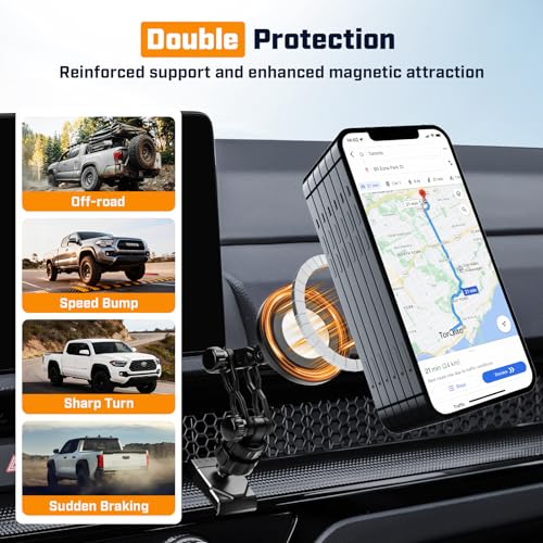 Karltys Magnetic Phone Mount for Honda CR-V 2023-2026 - size: 2023-2026 CR-V - Aluminum Arm