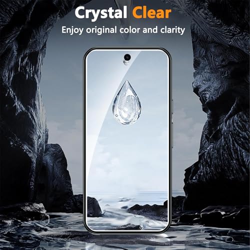 LYWHL 3+2 Pack for Google Pixel 10 Tempered Glass Screen Protector - size: Google Pixel 10