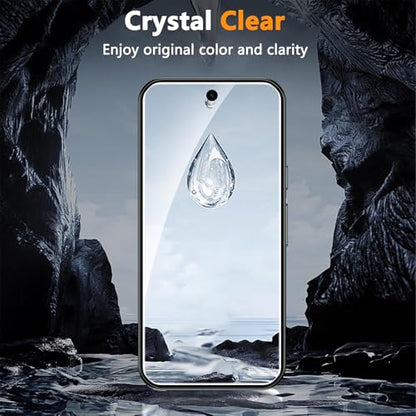 LYWHL 3+2 Pack for Google Pixel 10 Tempered Glass Screen Protector - size: Google Pixel 10