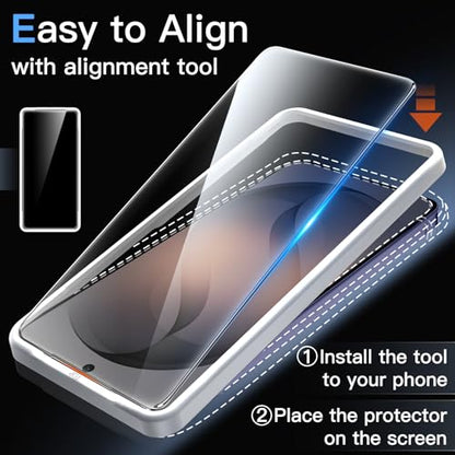 JETech Screen Protector for Samsung Galaxy S26 Ultra, 3-Pack | 9H Tempered Glass, HD Clear, Anti-Scratch Protection, Easy Installation Tool - size: Galaxy S26 Ultra