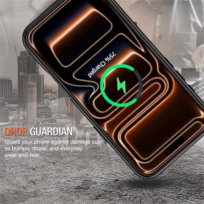 Battery Case for iPhone 17 Pro Max, Enhanced 12000mAh Portable Protective Wireless Charging Case Support Carplay Compatible with iPhone 17 Pro Max (6.9 inch) Rechargeable Battery Charger Cover(Black) - size: iPhone 17 Pro Max