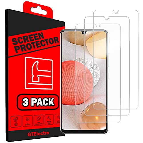 [3-Pack] Case-friendly Tempered Glass Screen Protector for Samsung Galaxy A42 5G (Clear)