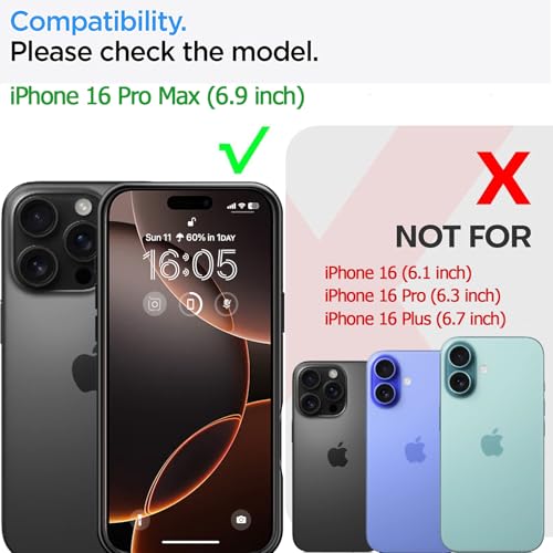 Battery Case for iPhone 16 Pro Max, 12000mAh High-Capacity Protective Rechargeable Extended Charger Case Compatible Magsafe with iPhone 16 Pro Max (6.9 inch) Wireless Charging Case &Carplay (Black) - size: iPhone 16 Pro Max