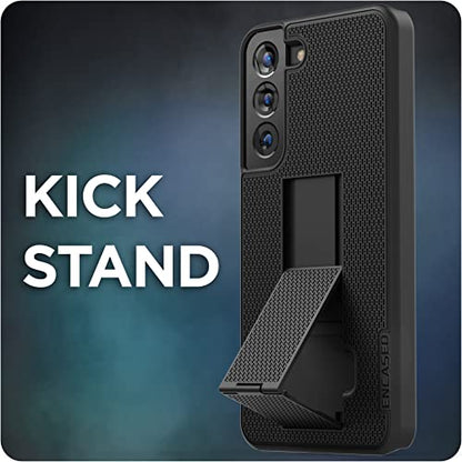 DuraClip Designed for Samsung Galaxy S22 Belt Clip Case, Slim Phone Case with Holster (S22) - size: S22