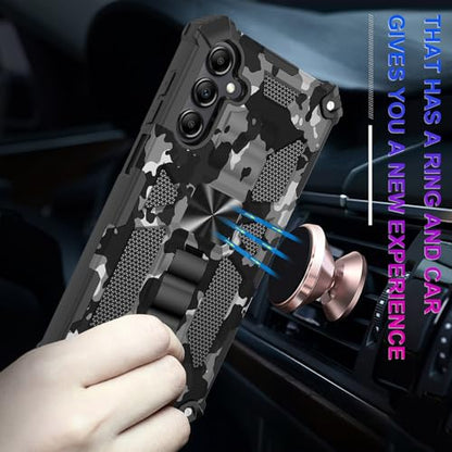 for Samsung Galaxy A37 5G Case Camo Phone Case, Black - color: Black, size: Samsung Galaxy A37 5G
