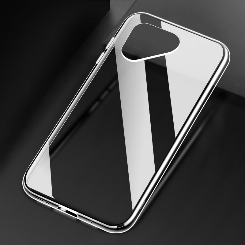 Protective Case for Fairphone 5 - Black | 6.46" Slim Shockproof Bumper Back Cover Anti-Scratch Flexible TPU Shell, Grip-Friendly - color: Black