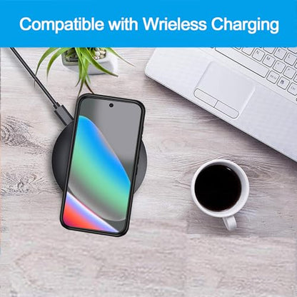 Battery Case for Pixel 10/10 Pro, Upgraded 10000mAh Battery Pack Rechargeable Charger Case with Wireless Charging Compatible for Pixel 10/10 Pro(6.3 inch) External Charging Cover(Black) - size: Pixel 10/10 Pro
