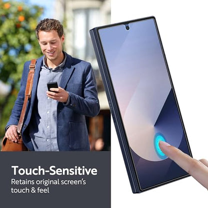 ArmorSuit 2+2 Pack Paper-Feel Texture Full Body Skin + Screen Protector for Samsung Galaxy Z Fold 6 MilitaryShield Paper-Feel Texture Matte Film - Made in the USA