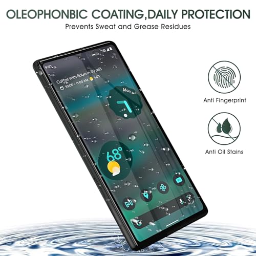 3 Pack Screen Protector for Google Pixel 6A, Self-Healing Flexible TPU Protective Film for Google Pixel 6A, High Sensitivity Hydrogel Film, HD Ultra-Thin Full Coverage, Easy Installation - size: Google Pixel 6A