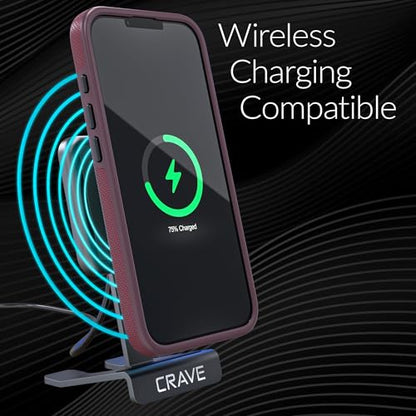 Crave for iPhone 17e Case and iPhone 16e Case, Shockproof Protection Dual Layer Case for iPhone 17e, iPhone 16e (6.1 inch) - Berry - color: Berry