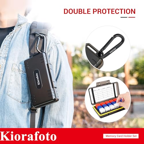 Dual Protect Micro SD Card Case with 54 PCS Clear Memory Card Holders - color: for 54 Micro SD（With Box）