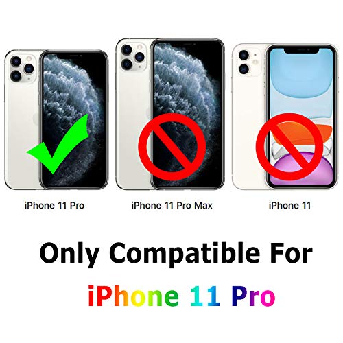 TENOC Phone Case Compatible with iPhone 11 Pro, Clear Case Shockproof Protective Bumper Slim Cover for 5.8 Inch - color: Clear, size: iPhone 11 Pro