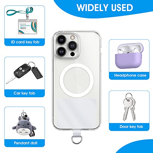 cobee Universal Phone Tether Tabs, 4 Pcs D-Buckle Lanyard Replacement Part