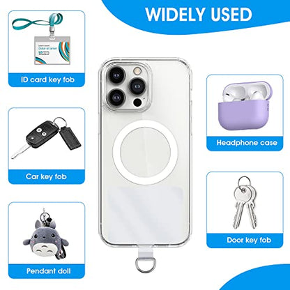 cobee Universal Phone Tether Tabs, 4 Pcs D-Buckle Lanyard Replacement Part