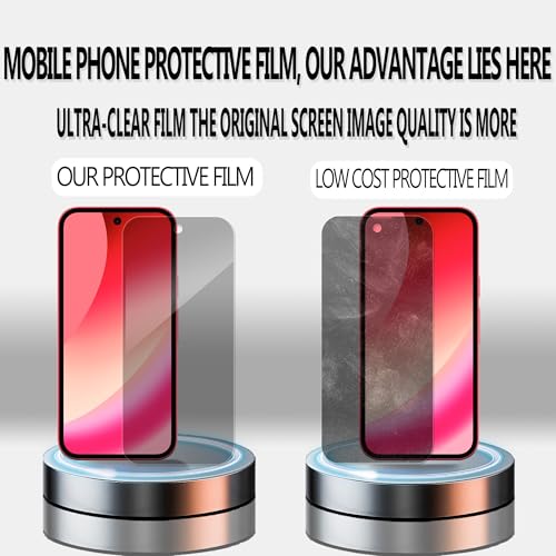 Easy Alignment Frame Designed For Google Pixel 10a Anti Spy Private Tempered Glass Film 2-Pack Google Pixel 10a Camera Lens Protector Film 2-Pack 9H Hardness