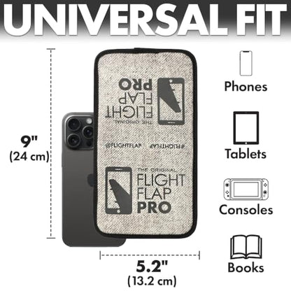Flight Flap Airplane Phone Holder - Foldable Phone Stand for Plane Travel - color: PRO, size: Large
