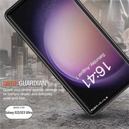 Battery Case for Galaxy S22 Ultra /S23 Ultra,12000mAh Portable Protective Wireless Charging Case Compatible with Galaxy S22 Ultra /S23 Ultra 6.8" Rechargeable Extend Battery Pack Charger Case (Black) - size: Galaxy S22 Ultra/ S23 Ultra -12000mAh