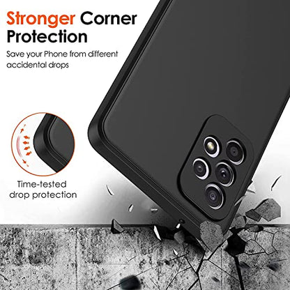 for TCL NxtPaper 70 Pro (6.90") Case, Black Shockproof Bumper Sleeves, Phone Case Drop Protection Shell Full Body Ultra-Thin Soft Silicone Cover for - [2 Pack]