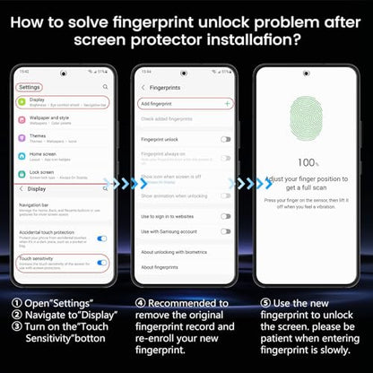 Lesakit 2 Pack Privacy Screen Protector for Samsung Galaxy S24 Ultra 6.8 inch, Anti Spy TPU Flexible Screen Protector [Support Fingerprint ID], True 28°, High Sensitivity, Case Friendly