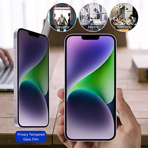 ProCase 2-Pack Privacy Screen Protector for iPhone 14 Plus & 13 Pro Max - color: Privacy