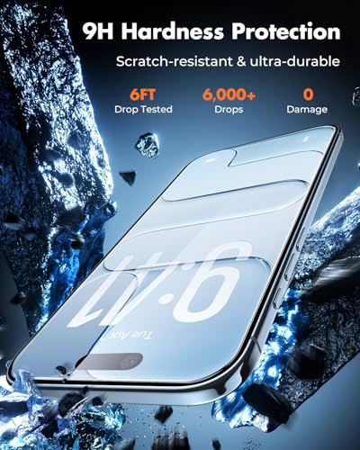 UNBREAKcable iPhone 17 Air Screen Protector & Camera Lens Protector - size: iPhone 17 Air