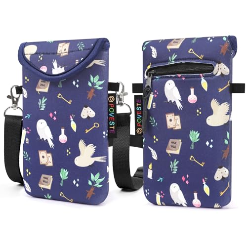 Flap Closure Secure Cell Phone Bag with Card Pocket for iPhone & Samsung - color: Horgar Magic
