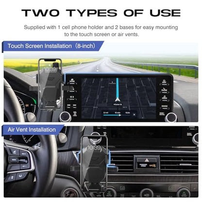 Sunsdrew Car Phone Holder for Honda Accord 2018-2022 8" Screen - size: For Accord
