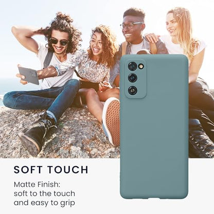 kwmobile Case Compatible with Samsung Galaxy S20 FE Case - Protective Slim TPU Phone Cover - Soft Matte Finish - Arctic Night - color: Arctic Night, size: Galaxy S20 FE