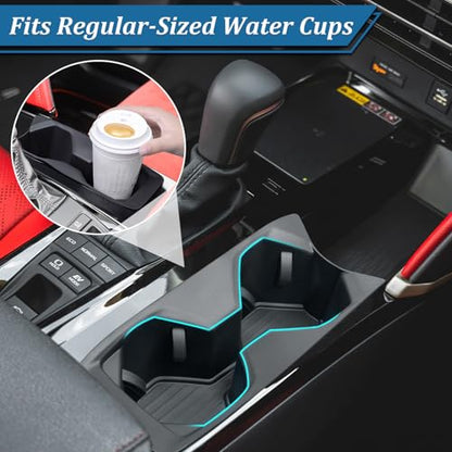 TOPINSTALL TPE Cup Holder Insert for 2025 2026 Toyota Camry XSE/XLE/SE/LE - color: Cup Holder
