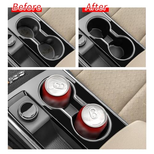 smabee Center Console Cup Holder Insert for Chevy Equinox 2025 2026 - size: Center Console Cup Holder