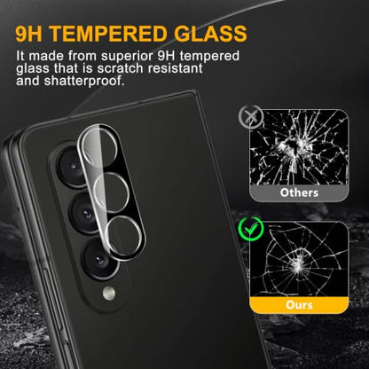 3 Pack Camera Lens Protector for Samsung Galaxy Z Fold 4 - size: Galaxy Z Fold 4