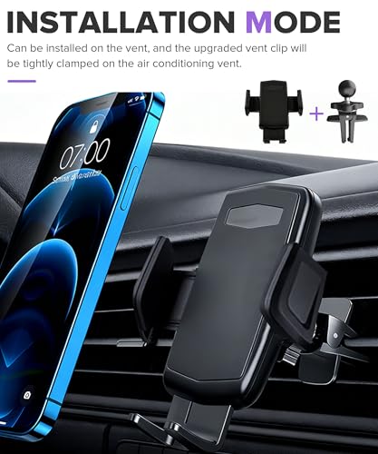 Car Cup Holder Phone Mount,Car Accessories 2-in-1 Adjustable Phone Cup Holder with Flexible Gooseneck & 360° Rotatable Cradle for 4"-7" Smartphones,Fits Most Standard Vehicle Cup Holders