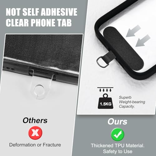 Phone Lanyard Scrunchie Long Strap - Stylish and Comfortable Adjustable Camera, Phone, and Accessory Strap (Gray)