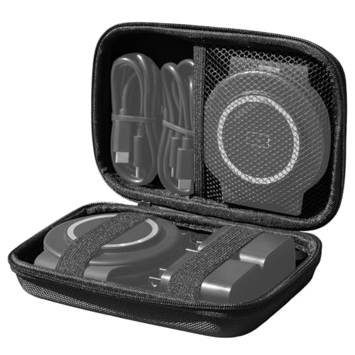 HICOBER Travel Case for 3-in-1 Charging Station, Case Only, Black - color: Matte Black