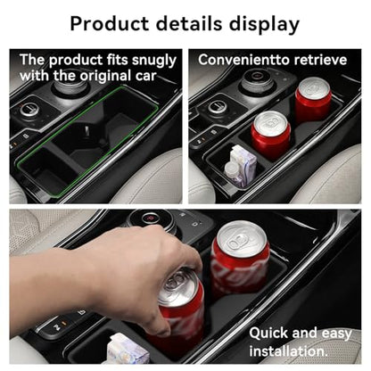 smabee Center Console Cup Holder for Kia Sorento 2021-2025 2026 Accessories - size: Center Console Cup Holder Insert