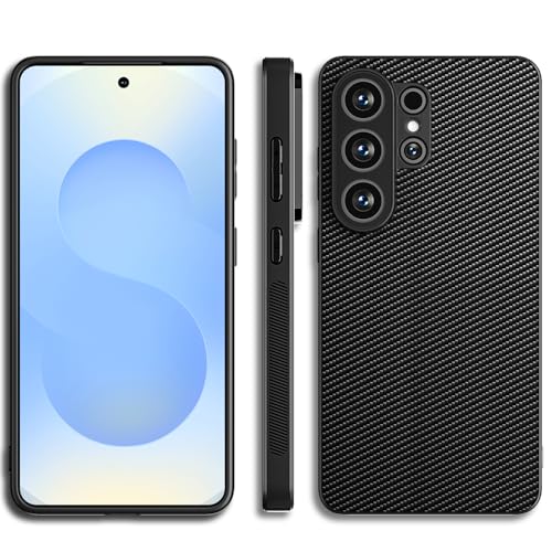 AICase for Samsung Galaxy S26 Ultra Case, Carbon Fiber Design Thin Slim Fit Shockproof Hybrid Hard PC Soft TPU Bumper Drop Protection Lightweight Aramid Fiber Protective Cover - color: Carbon Fiber, size: S26 ULTRA