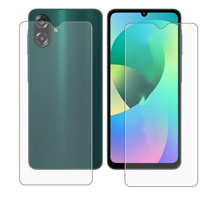 Screen Protector for Samsung Galaxy F07 (6.7")(2 Pack), 9H Hardness Tempered Glass HD Anti-Scratch, Anti-Fingerprint Film Protective for Samsung Galaxy F07 - color: 2 Pcs Film