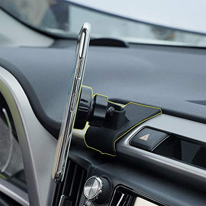 RAV4 Car Phone Holder Fit for Toyota RAV4 2018-2013 Air Vent Phone Mount Adjustable, Car Phone Cradle Fit for iPhone Samsung 4-7 Inches Smartphone - style: RAV4 13-18 Magnet
