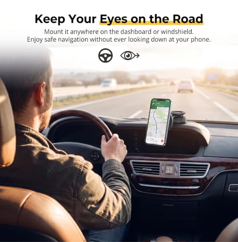2026 Upgraded Magnetic Car Phone Holder for MagSafe iPhone 18-12 Pro Max