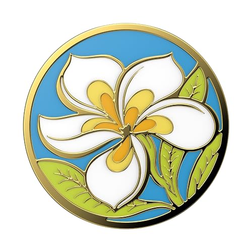 PopSockets Adhesive Phone Grip, Holder- Plumeria - color: Plumeria