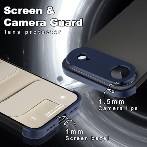 Phone Case Crafted for iPhone Air.Dark Blue - color: Dark-blue, size: iPhone Air