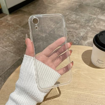 Clear Case for iPhone XR case.Soft Phone Cover Slim Light Full Protection Shockproof(Clear, for iPhoneXR) - size: For iPhoneXR