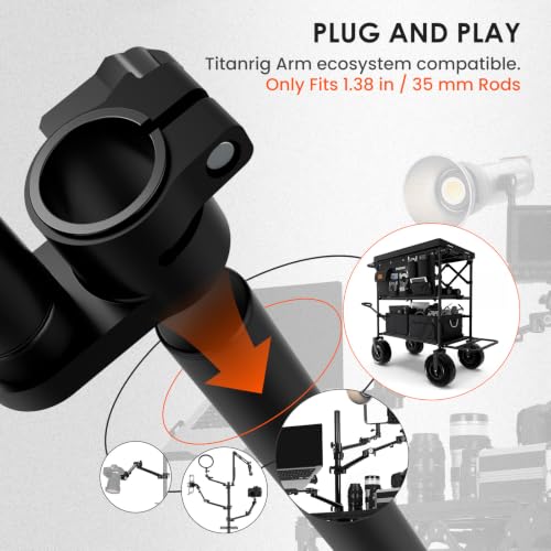TARION Titanrig Lite W Pneumatic Overhead Camera Desk Mount Monitor Arm - size: Lite W (Pneumatic - Camera / Monitor)